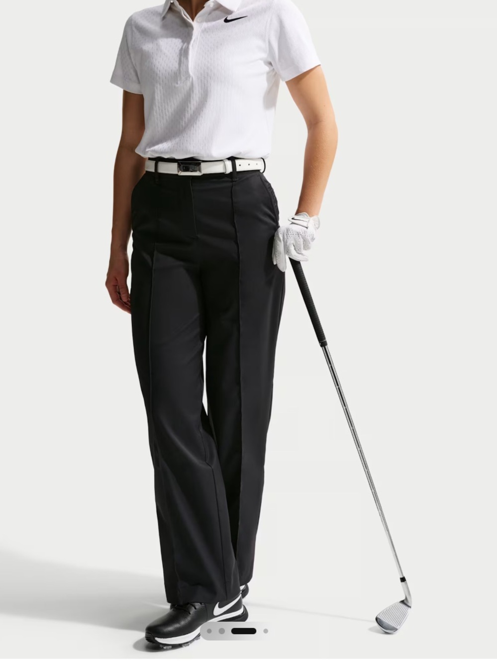 Nike Black Dri-FIT Golf Pants size 8